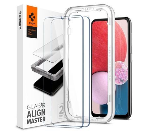 OCHRANNÉ TVRZENÉ SKLO SPIGEN ALM GLAS.TR 2-PACK SAMSUNG GALAXY A13 4G / LTE CLEAR