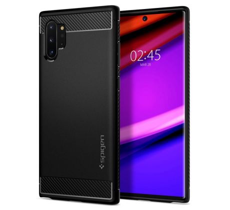 KRYT SPIGEN RUGGED ARMOR SAMSUNG GALAXY NOTE 10+ PLUS MATTE BLACK