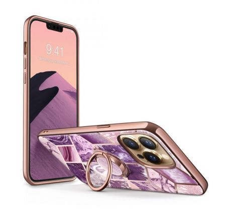 KRYT SUPCASE IBLSN COSMO SNAP iPhone 13 Pro Max MARBLE PURPLE