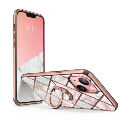 KRYT SUPCASE IBLSN COSMO SNAP iPhone 13 MARBLE PINK