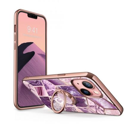 KRYT SUPCASE IBLSN COSMO SNAP iPhone 13 MARBLE PURPLE