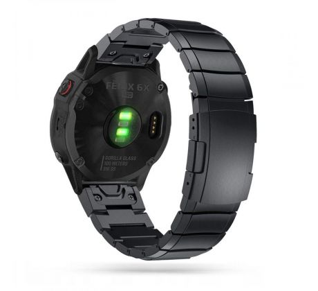 ŘEMÍNEK TECH-PROTECT STEELBAND GARMIN FENIX 5 / 6 / 6 PRO / 7 BLACK