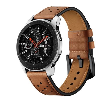 ŘEMÍNEK TECH-PROTECT LEATHER SAMSUNG GALAXY WATCH 46MM BROWN