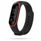 ŘEMÍNEK TECH-PROTECT SMOOTH XIAOMI MI BAND 3/4 BLACK/RED