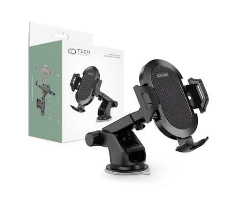 DRŽÁK DO AUTA TECH-PROTECT V1 UNIVERSAL WINDSHIELD & DASHBOARD CAR MOUNT BLACK