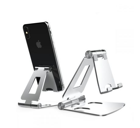 STOJAN NA TELEFON A TABLET TECH-PROTECT Z16 UNIVERSAL STAND HOLDER SMARTPHONE SILVER