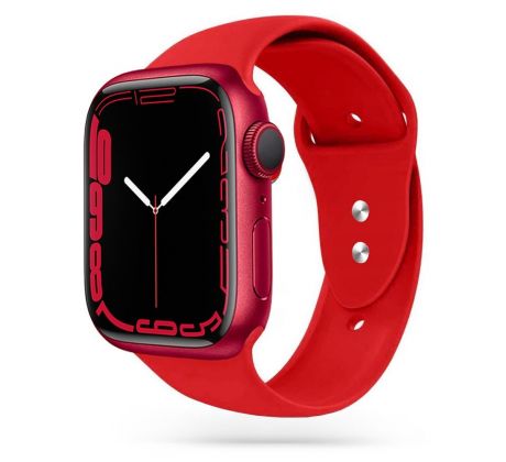 ŘEMÍNEK TECH-PROTECT ICONBAND APPLE WATCH 4 / 5 / 6 / 7 / 8 / 9 / SE / ULTRA 1 / 2 (42 / 44 / 45 / 49 MM) RED