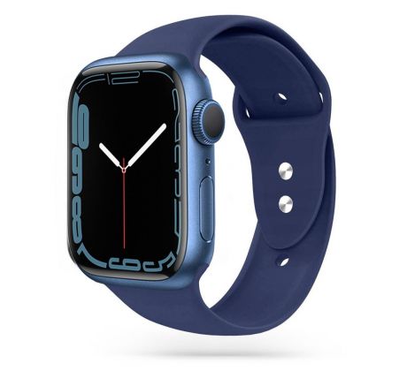 ŘEMÍNEK TECH-PROTECT ICONBAND APPLE WATCH 4 / 5 / 6 / 7 / 8 / 9 / SE / ULTRA 1 / 2 (42 / 44 / 45 / 49 MM) MIDNIGHT BLUE