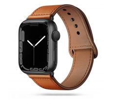 TECH-PROTECT LEATHERFIT APPLE WATCH 4 / 5 / 6 / 7 / SE (42 / 44 / 45 MM) BROWN