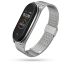 ŘEMÍNEK TECH-PROTECT MILANESEBAND XIAOMI MI SMART BAND 5 / 6 / 6 NFC SILVER