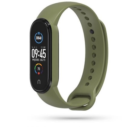 ŘEMÍNEK TECH-PROTECT ICONBAND XIAOMI MI SMART BAND 5 / 6 / 6 NFC MILITARY GREEN