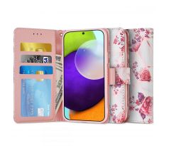KRYT TECH-PROTECT WALLET SAMSUNG GALAXY A52 / A52S FLORAL ROSE