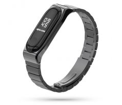 ŘEMÍNEK TECH-PROTECT STEELBAND XIAOMI MI SMART BAND 5 / 6 / 6 NFC BLACK