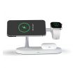 BEZDRÁTOVÁ NABÍJEČKA TECH-PROTECT A12 3IN1 MAGNETIC MAGSAFE WIRELESS CHARGER WHITE