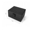 FARADAYA TECH-PROTECT V3 KEYLESS RFID SIGNAL BLOCKER BOX CARBON
