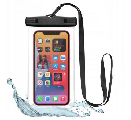 VODĚODOLNÉ POUZDRO TECH-PROTECT UNIVERSAL WATERPROOF CASE BLACK