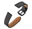 ŘEMÍNEK TECH-PROTECT LEATHER SAMSUNG GALAXY WATCH 4 / 5 / 5 PRO / 6 / 7 / FE BLACK