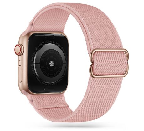 ŘEMÍNEK TECH-PROTECT MELLOW APPLE WATCH 4 / 5 / 6 / 7 / 8 / 9 / SE (38 / 40 / 41 MM) PINK SAND