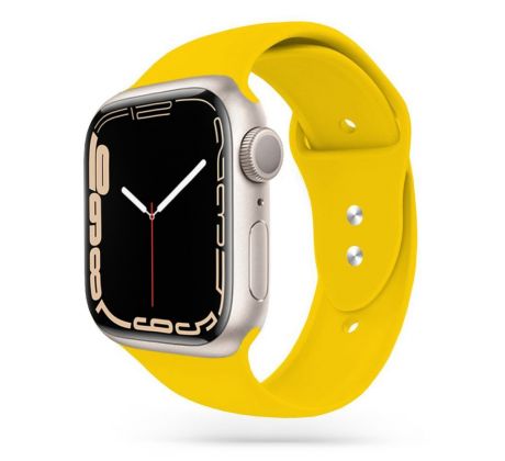 ŘEMÍNEK TECH-PROTECT ICONBAND APPLE WATCH 4 / 5 / 6 / 7 / 8 / 9 / SE / ULTRA 1 / 2 (42 / 44 / 45 / 49 MM) YELLOW