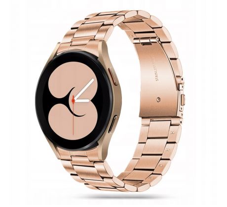 ŘEMÍNEK TECH-PROTECT STAINLESS SAMSUNG GALAXY WATCH 4 / 5 / 5 PRO / 6 / 7 / FE BLUSH GOLD