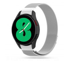 ŘEMÍNEK TECH-PROTECT MILANESEBAND ”2” SAMSUNG GALAXY WATCH 4 / 5 / 5 PRO / 6 SILVER