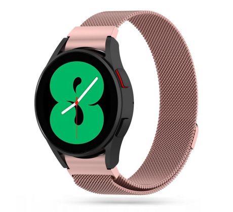 ŘEMÍNEK TECH-PROTECT MILANESEBAND ”2” SAMSUNG GALAXY WATCH 4 / 5 / 5 PRO / 6 / 7 / FE ROSE GOLD