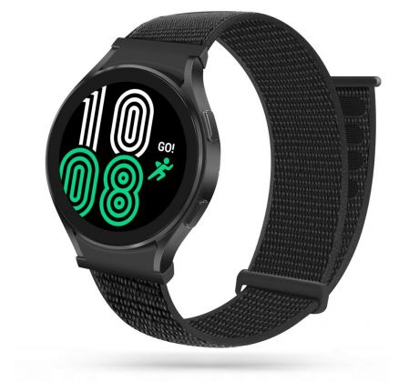 ŘEMÍNEK TECH-PROTECT NYLON SAMSUNG GALAXY WATCH 4 / 5 / 5 PRO / 6 / 7 / FE BLACK