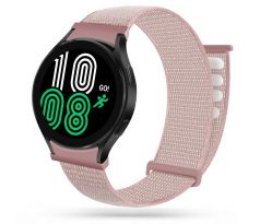 TECH-PROTECT NYLON SAMSUNG GALAXY WATCH 4 / 5 / 5 PRO (40 / 42 / 44 / 45 / 46 MM) PEARL PINK