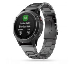 ŘEMÍNEK TECH-PROTECT STAINLESS GARMIN FENIX 3 / 5X / 3HR / 5X PLUS / 6X / 6X PRO / 7X BLACK