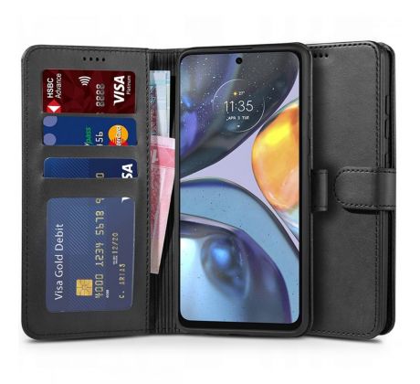 KRYT TECH-PROTECT WALLET MOTOROLA MOTO G22 / E32 / E32S BLACK