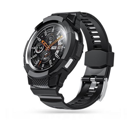 ŘEMÍNEK TECH-PROTECT SCOUT ”PRO” SAMSUNG GALAXY WATCH 4 CLASSIC 46 MM BLACK