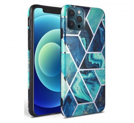 KRYT TECH-PROTECT MARBLE iPhone 12 Pro Max BLUE