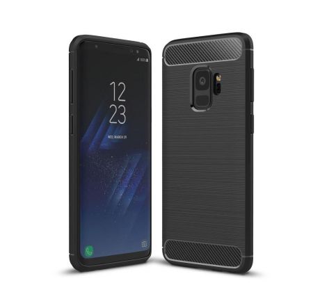 Forcell CARBON Case  Samsung Galaxy S9 Plus černý