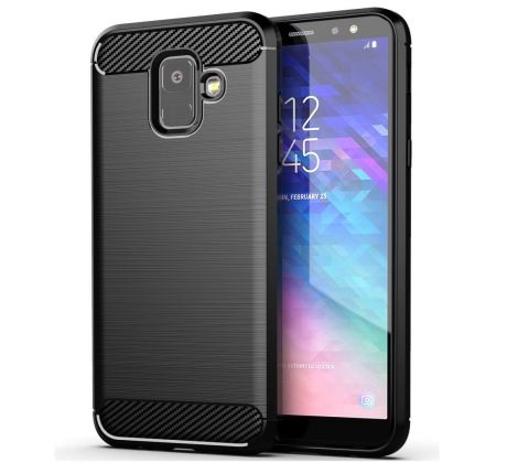 Forcell CARBON Case  Samsung Galaxy A6 ( A6 2018 ) černý