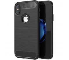 Forcell CARBON Case  iPhone XS Max ( 6,5" ) černý