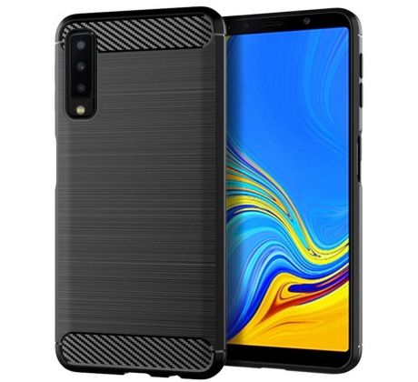 Forcell CARBON Case  Samsung Galaxy A7 2018 ( A750 ) černý