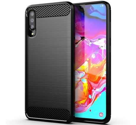 Forcell CARBON Case  Samsung Galaxy A70 / A70s černý