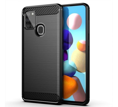 Forcell CARBON Case  Samsung Galaxy A21S černý