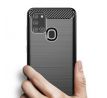 Forcell CARBON Case  Samsung Galaxy A21S černý