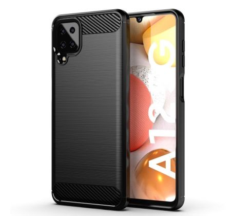 Forcell CARBON Case  Samsung Galaxy A12 černý