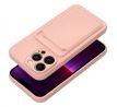 Forcell CARD Case  iPhone 13 Pro růžový
