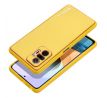 Forcell LEATHER Case  Xiaomi Redmi Note 11 / 11S žlutý