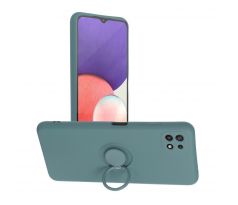 Forcell SILICONE RING Case  Samsung Galaxy A22 5G zelený