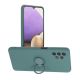 Forcell SILICONE RING Case  Samsung Galaxy A32 5G zelený