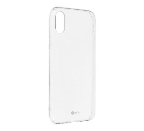 Jelly Case Roar -  iPhone XS průsvitný