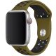 Řemínek pro Apple Watch (42/44/45mm) Sport, olive-flak (velikost S)