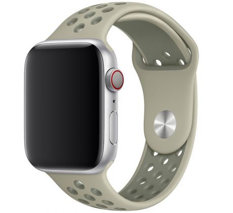 Řemínek pro Apple Watch (38/40/41mm) Sport, fog vintage-lichen (velikost S)