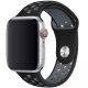 Řemínek pro Apple Watch (38/40/41mm) Sport, black-grey (velikost S)