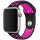 Řemínek pro Apple Watch (42/44/45mm) Sport, black-pink (velikost S)