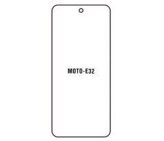Hydrogel - ochranná fólie - Motorola Moto E32, typ výřezu 2